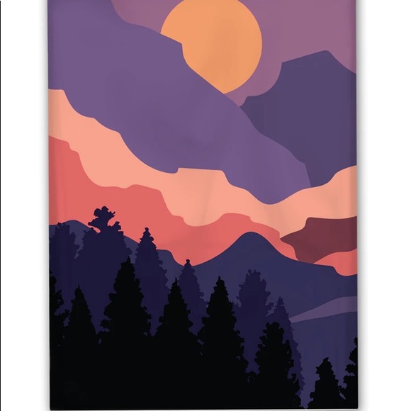 50 10X13 Poly Mailers, Mountain Sunset Shipping Envelopes PRICE IS FIRM Fall - Picture 8 of 10